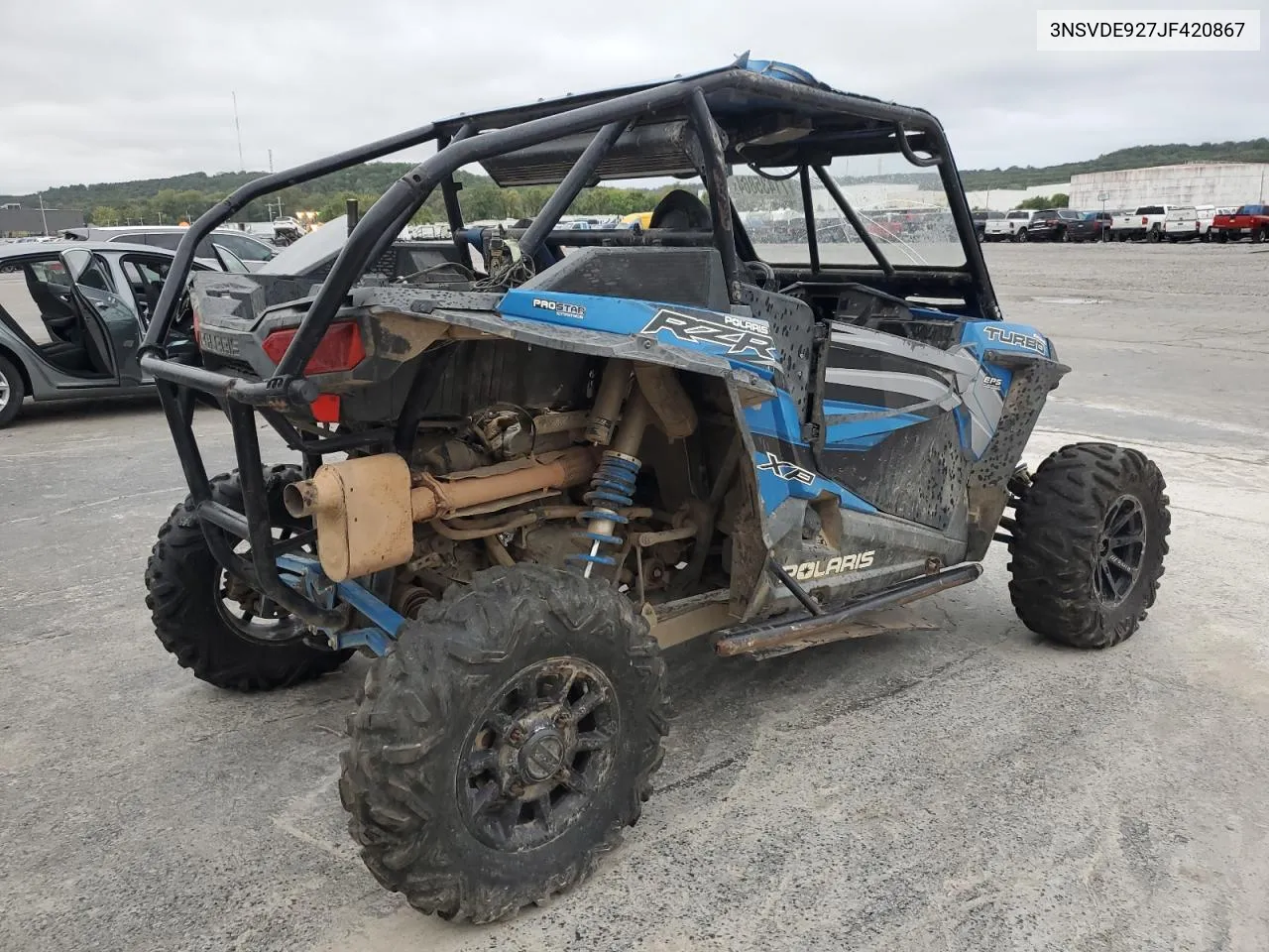 2018 Polaris Rzr Xp Turbo Eps VIN: 3NSVDE927JF420867 Lot: 71435864