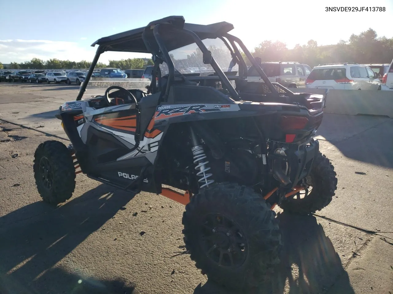 2018 Polaris Rzr Xp Turbo Eps VIN: 3NSVDE929JF413788 Lot: 71594084