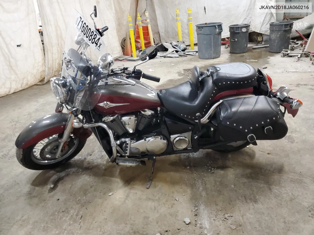 2018 Kawasaki Vn900 D VIN: JKAVN2D18JA060216 Lot: 71600884