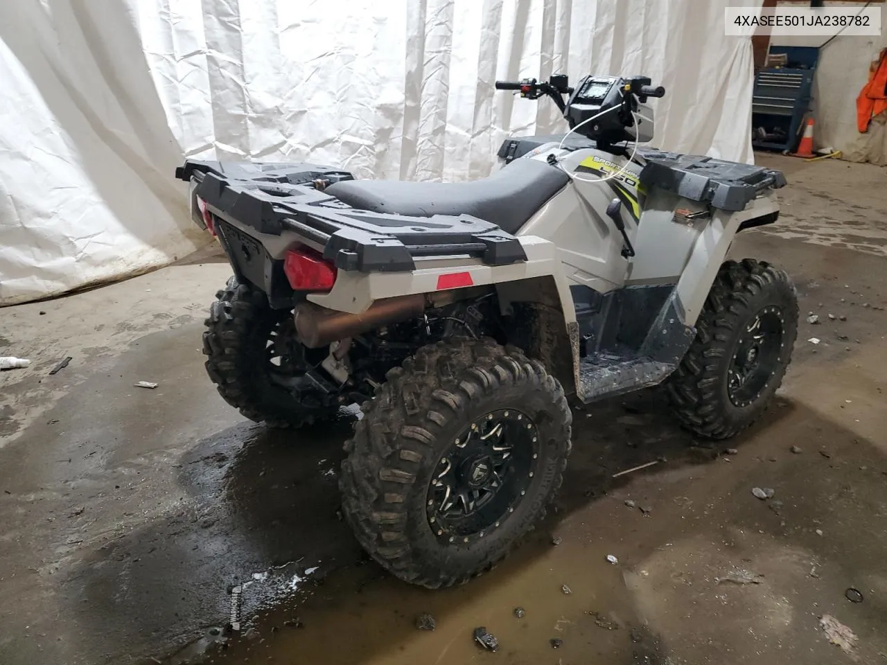 2018 Polaris Sportsman 450 H.o. Eps VIN: 4XASEE501JA238782 Lot: 71713884