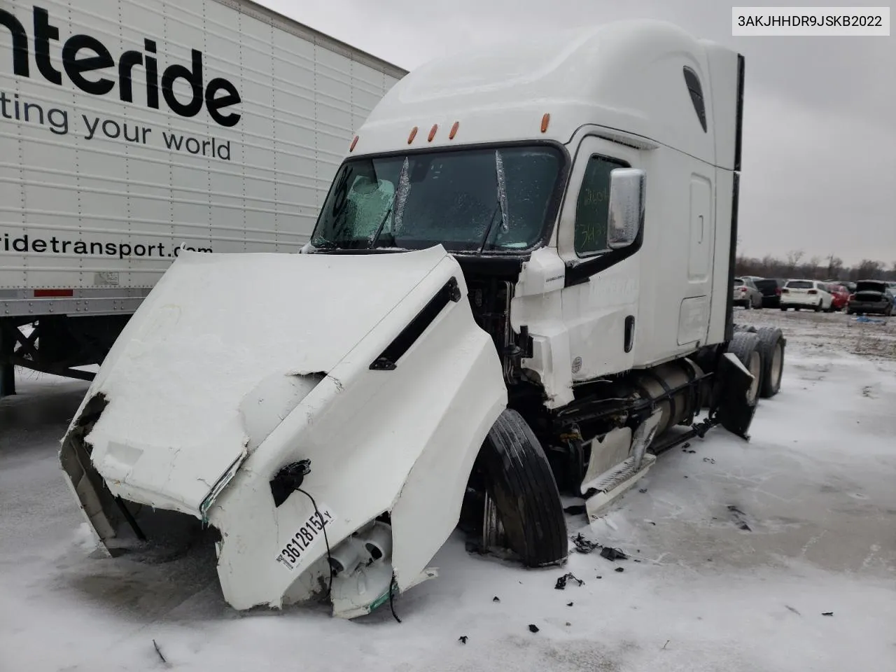 2018 Freightliner Cascadia 1 VIN: 3AKJHHDR9JSKB2022 Lot: 71915224