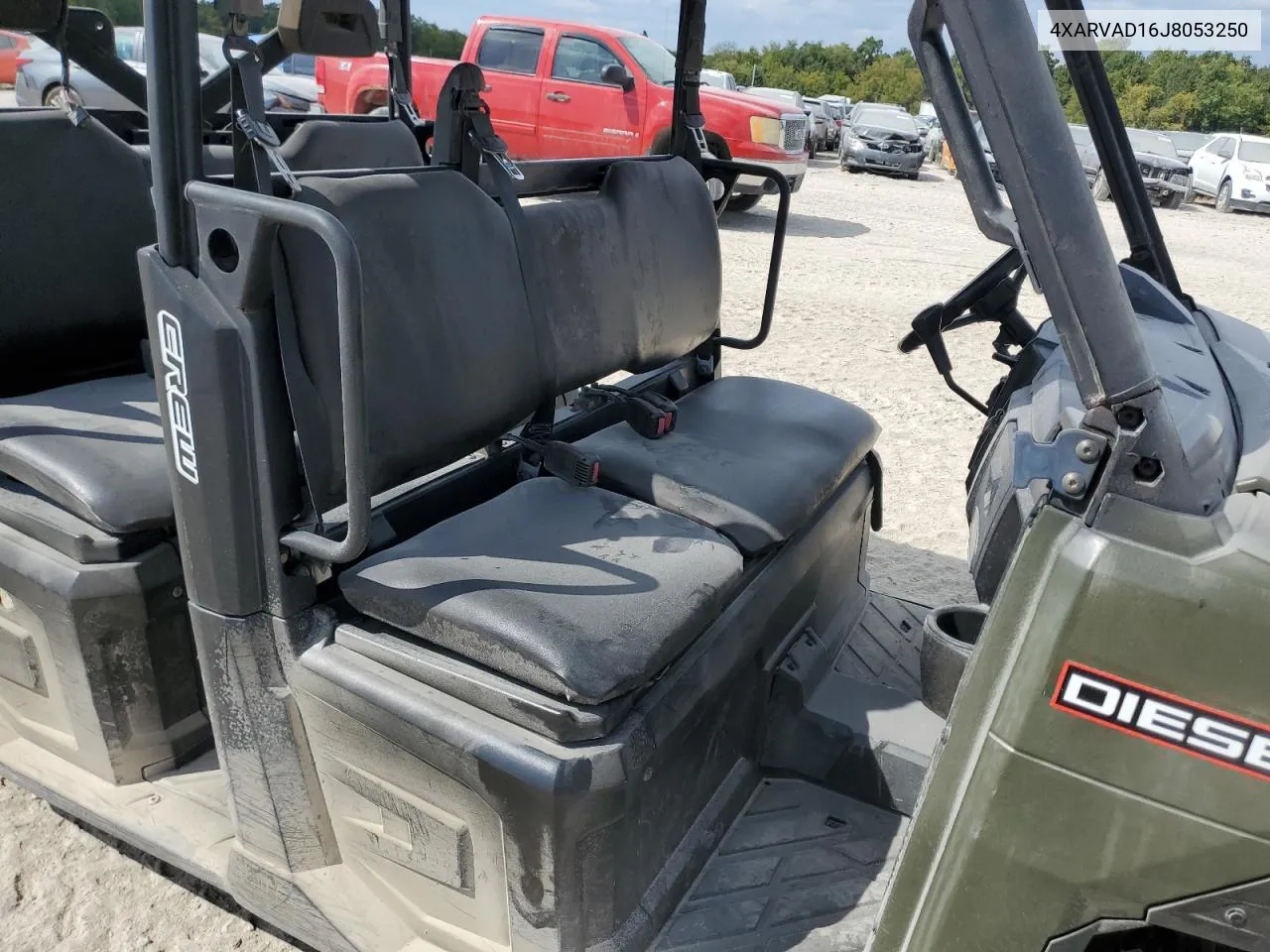 2018 Polaris Ranger Crew Diesel VIN: 4XARVAD16J8053250 Lot: 71930554