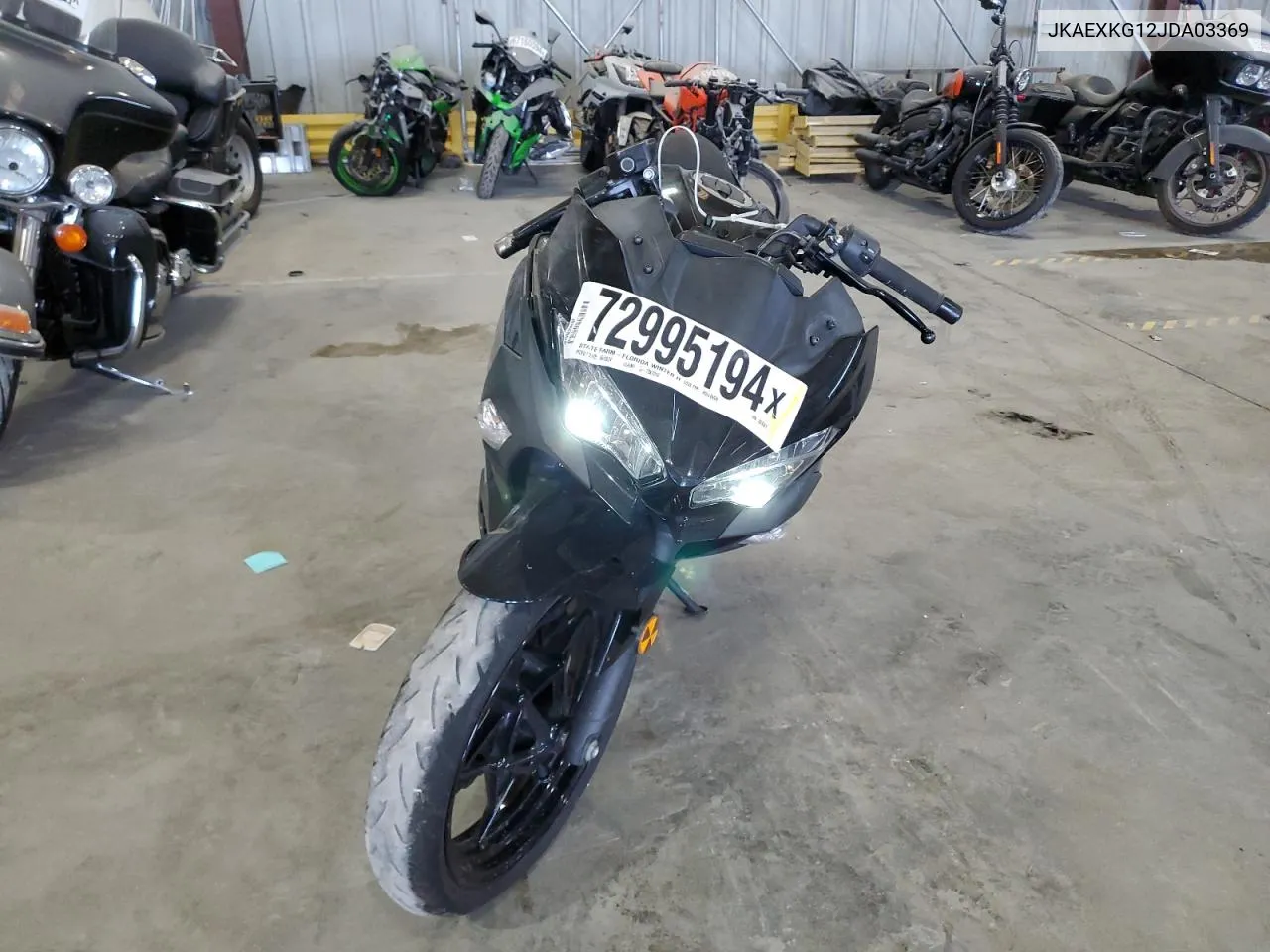 JKAEXKG12JDA03369 2018 Kawasaki Ex400