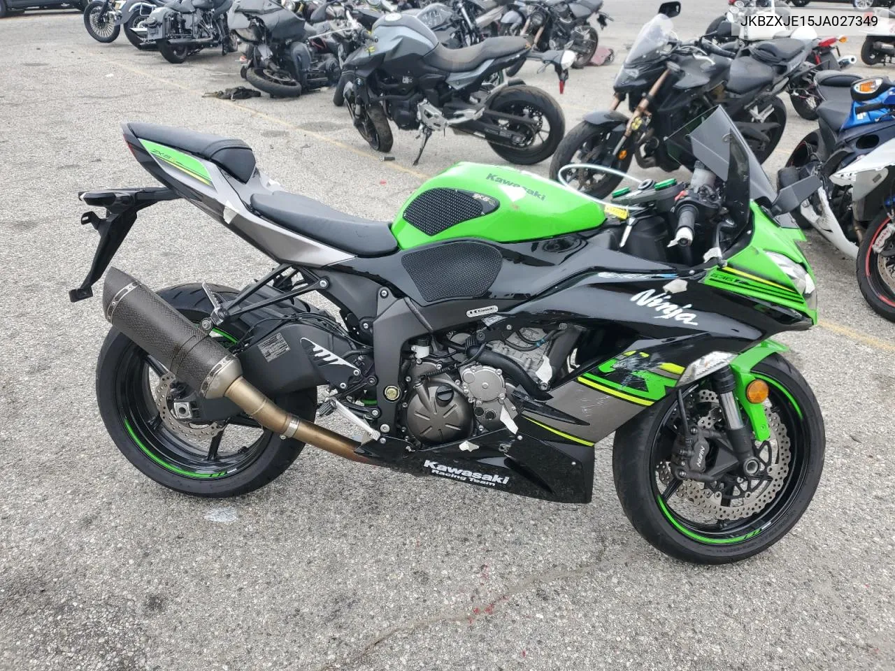 JKBZXJE15JA027349 2018 Kawasaki Zx636 E