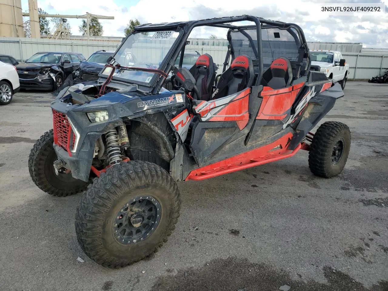 2018 Polaris Rzr Xp 4 Turbo Eps Dynamix Edition VIN: 3NSVFL926JF409292 Lot: 73084363