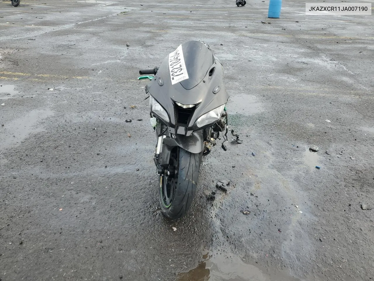 JKAZXCR11JA007190 2018 Kawasaki Zx1000 R