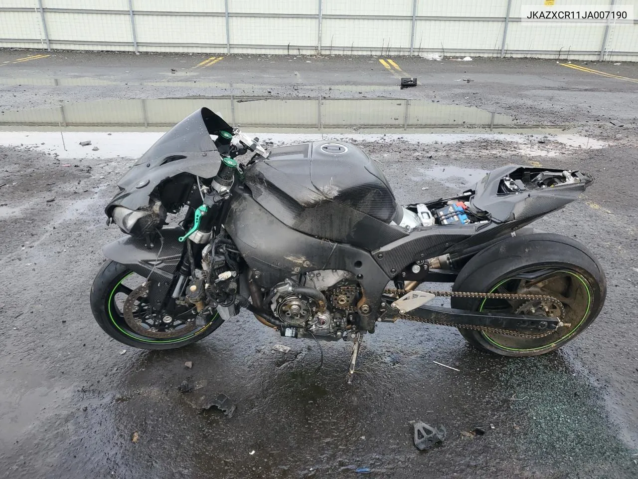 JKAZXCR11JA007190 2018 Kawasaki Zx1000 R