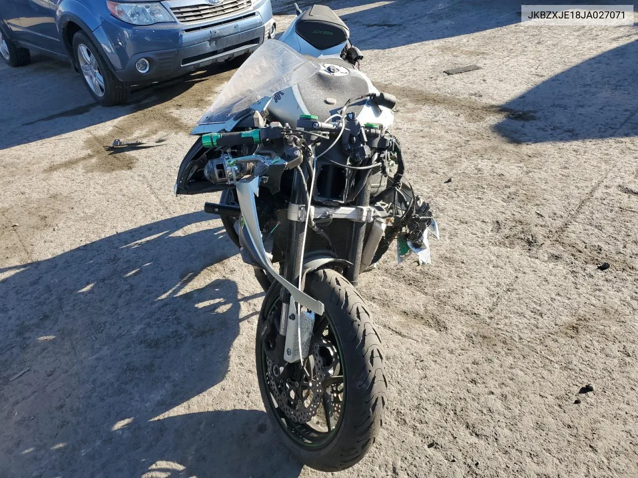 2018 Kawasaki Zx636 E VIN: JKBZXJE18JA027071 Lot: 73708344