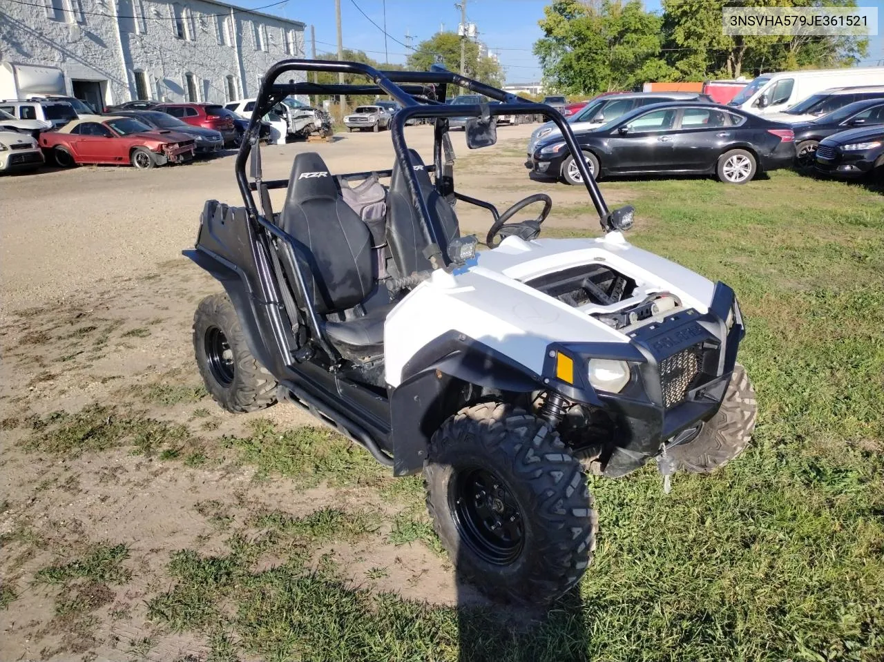 2018 Polaris Rzr 570 VIN: 3NSVHA579JE361521 Lot: 74380064