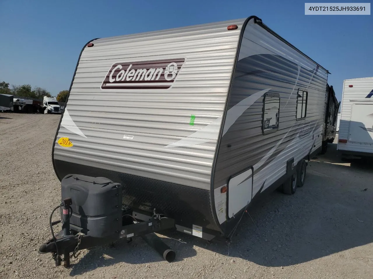 2018 Othr Trailer VIN: 4YDT21525JH933691 Lot: 75036084