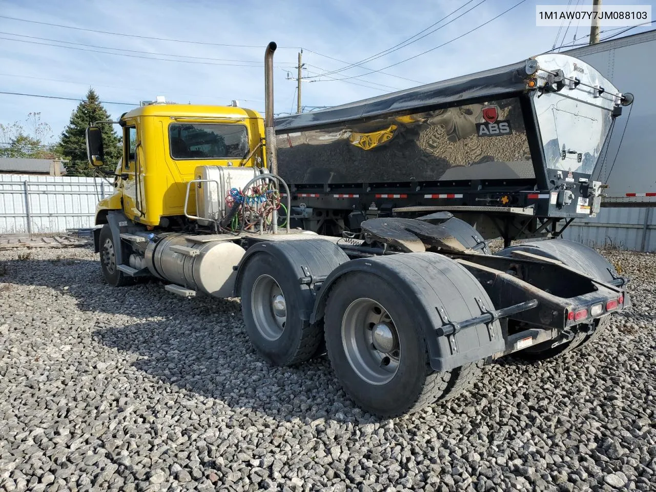 2018 Mack 600 Cxu600 VIN: 1M1AW07Y7JM088103 Lot: 76915774