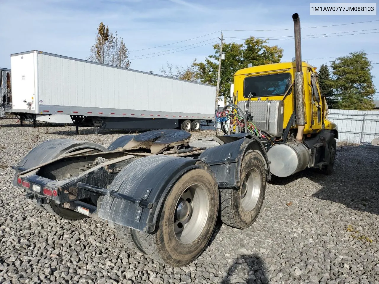 2018 Mack 600 Cxu600 VIN: 1M1AW07Y7JM088103 Lot: 76915774