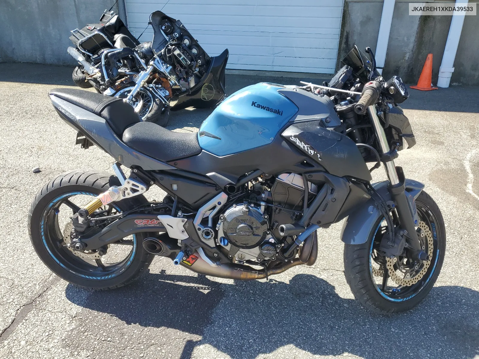 2019 Kawasaki Er650 H VIN: JKAEREH1XKDA39533 Lot: 55534414