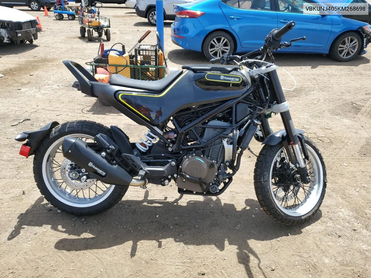 2019 Husqvarna Svartpilen 401 VIN: VBKUNJ405KM268698 Lot: 56128794