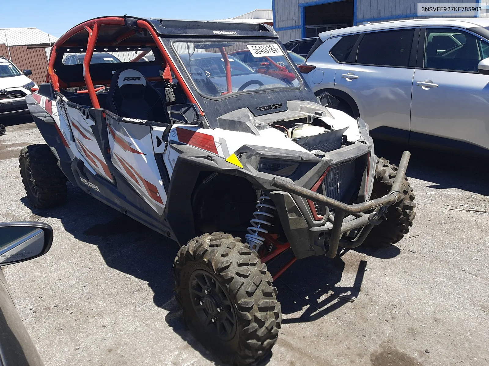 2019 Polaris Rzr Xp 4 Turbo Eps VIN: 3NSVFE927KF785903 Lot: 56408784