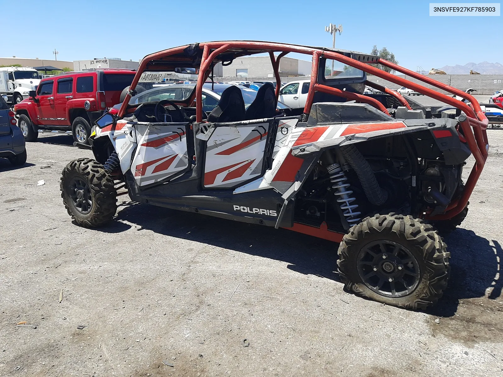 2019 Polaris Rzr Xp 4 Turbo Eps VIN: 3NSVFE927KF785903 Lot: 56408784