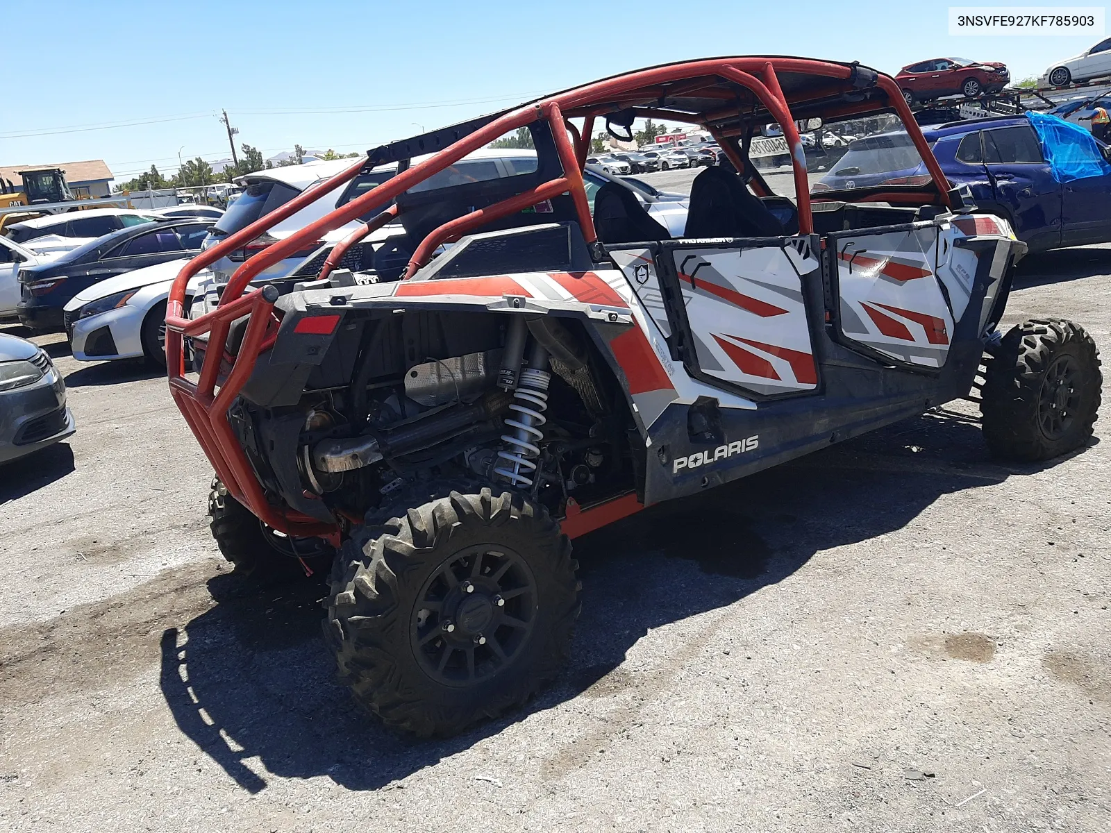 2019 Polaris Rzr Xp 4 Turbo Eps VIN: 3NSVFE927KF785903 Lot: 56408784