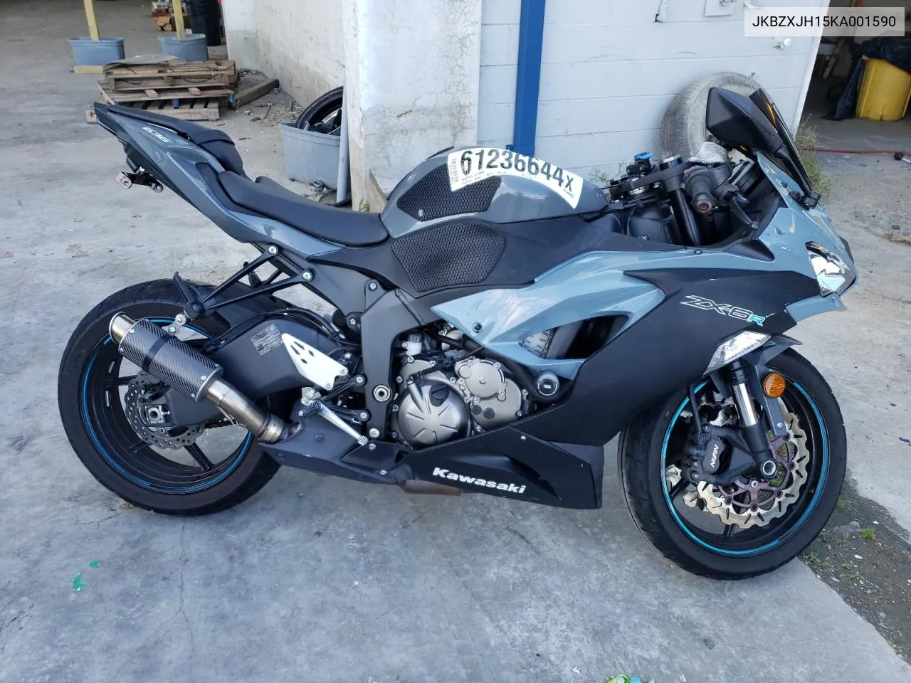 JKBZXJH15KA001590 2019 Kawasaki Zx636 K