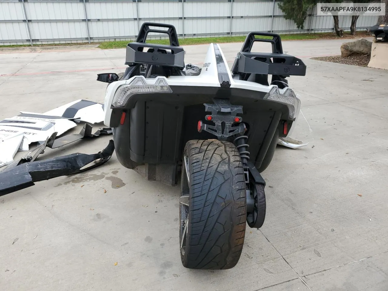 2019 Polaris Slingshot Sl VIN: 57XAAPFA9K8134995 Lot: 62279114