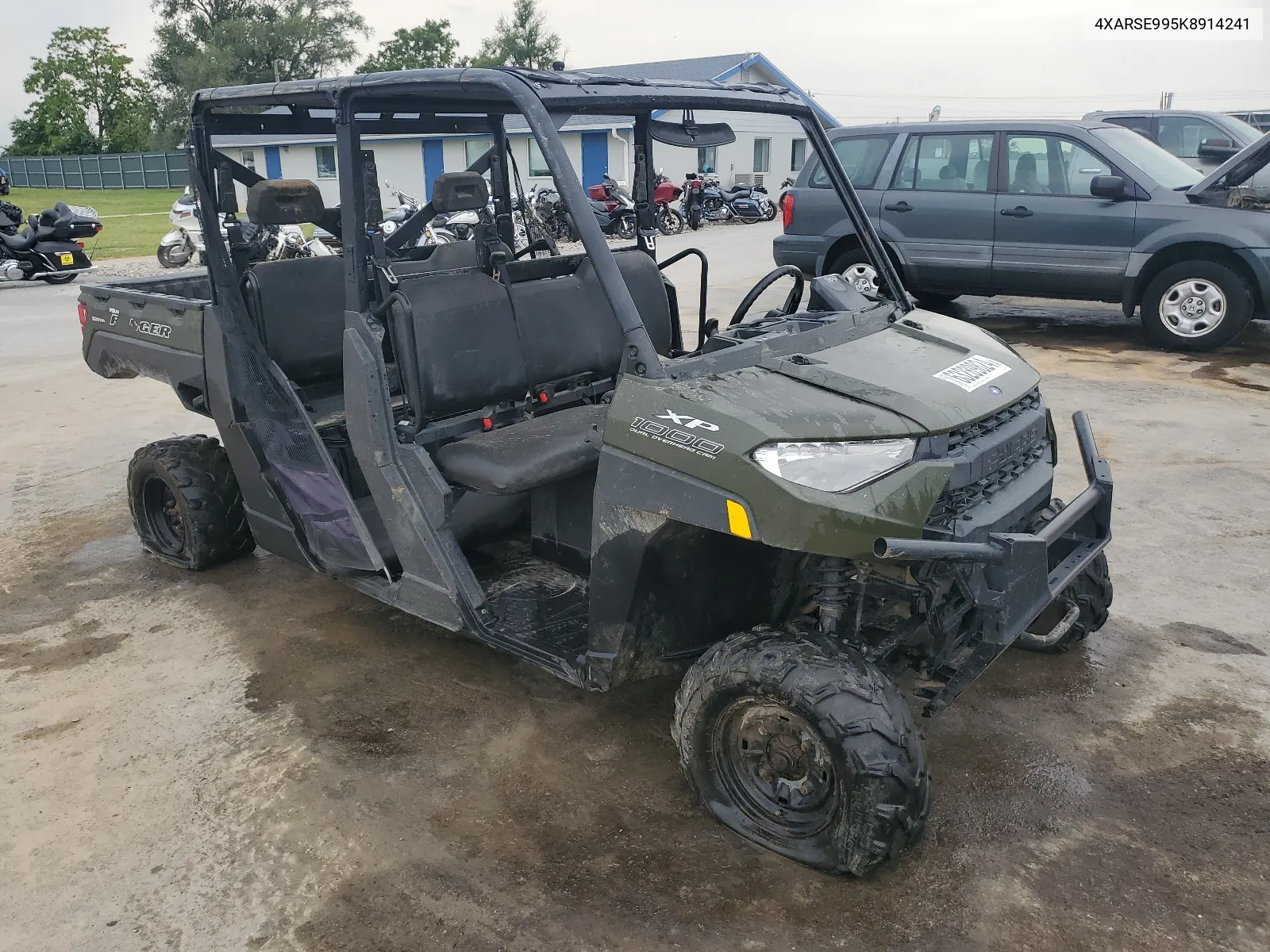 2019 Polaris Ranger Crew Xp 1000 Eps VIN: 4XARSE995K8914241 Lot: 63289824