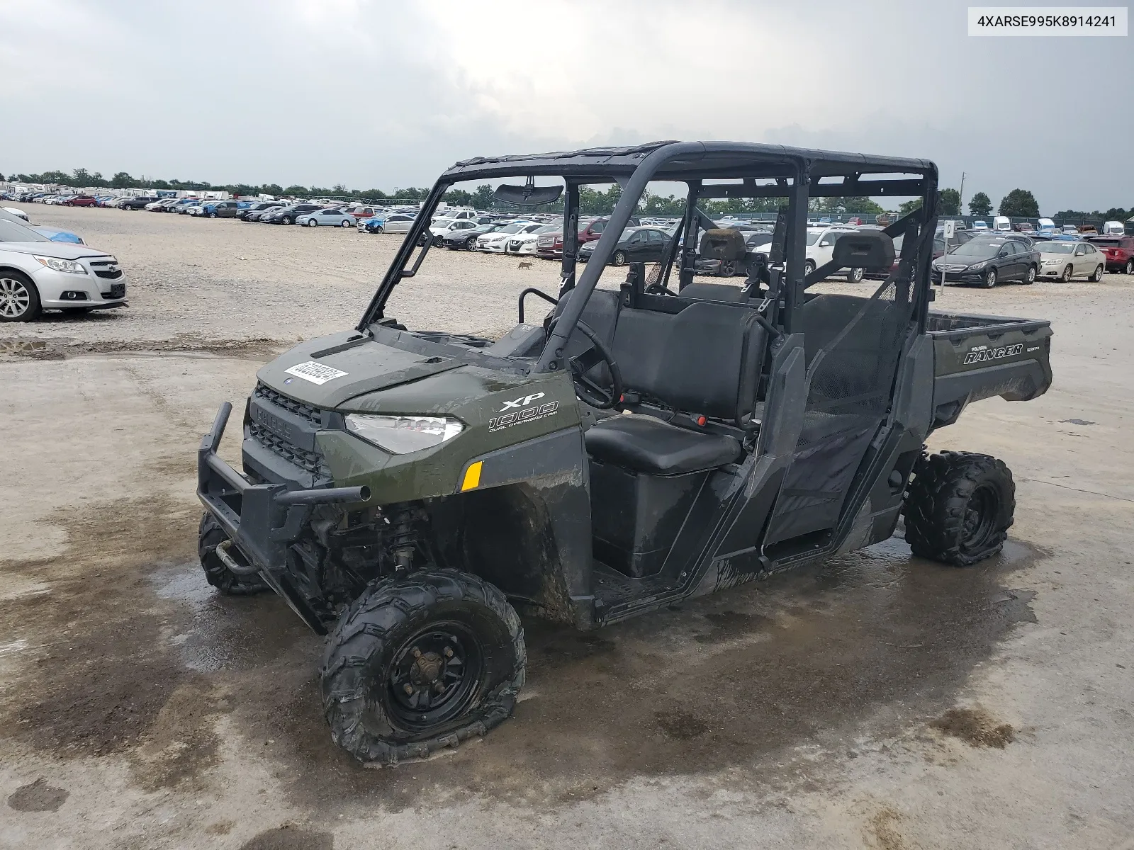 2019 Polaris Ranger Crew Xp 1000 Eps VIN: 4XARSE995K8914241 Lot: 63289824