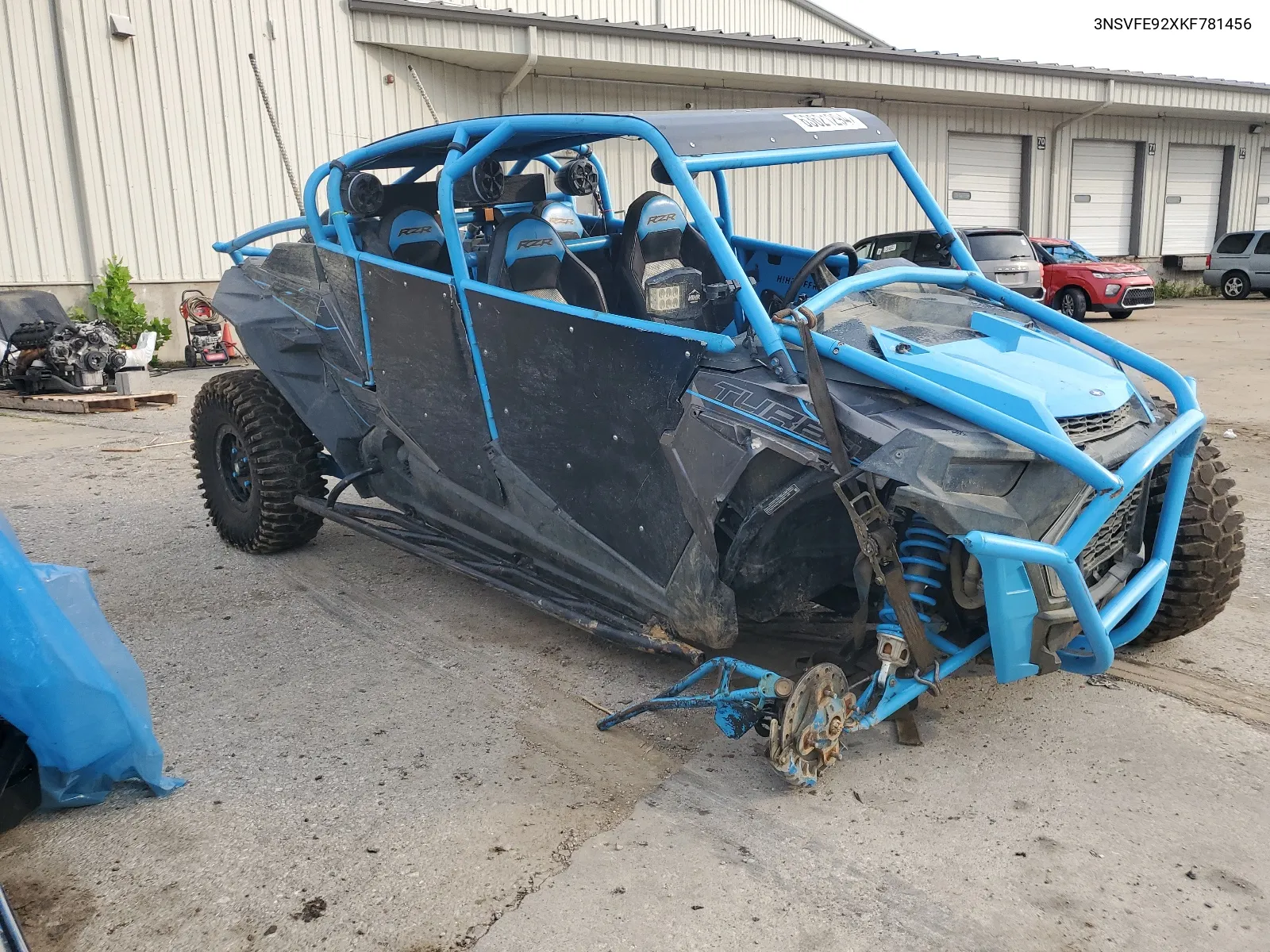 2019 Polaris Rzr Xp 4 Turbo Eps VIN: 3NSVFE92XKF781456 Lot: 63621294