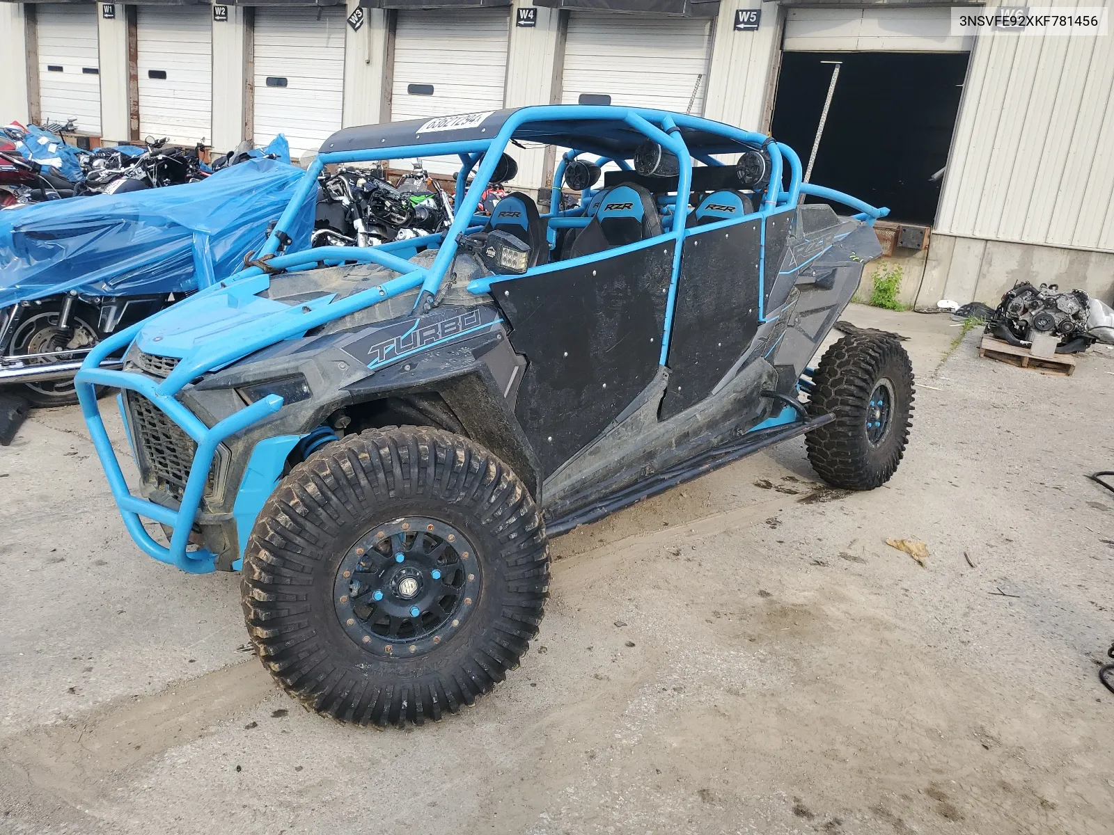 2019 Polaris Rzr Xp 4 Turbo Eps VIN: 3NSVFE92XKF781456 Lot: 63621294