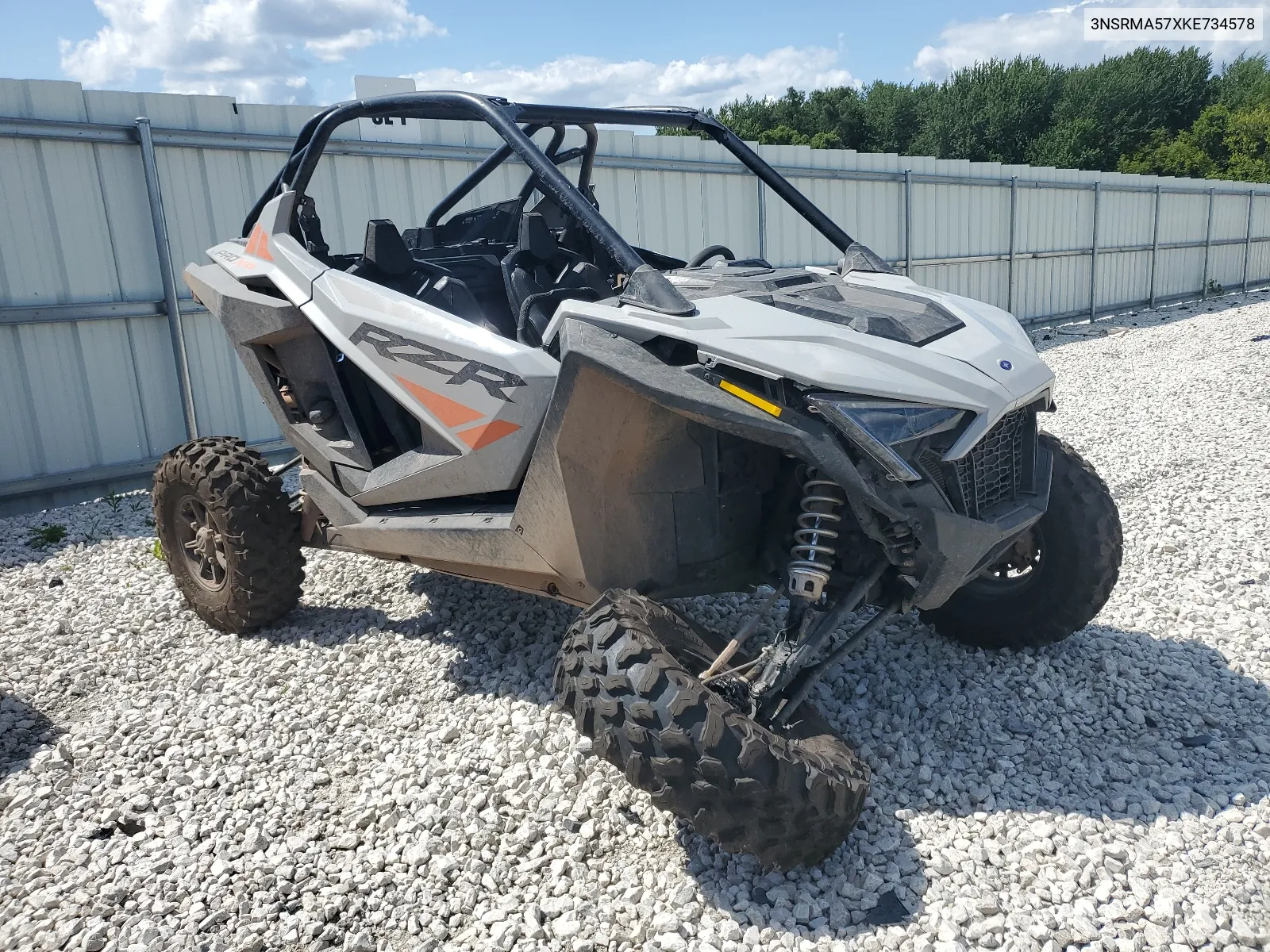 2019 Polaris Ranger 570 VIN: 3NSRMA57XKE734578 Lot: 63635974