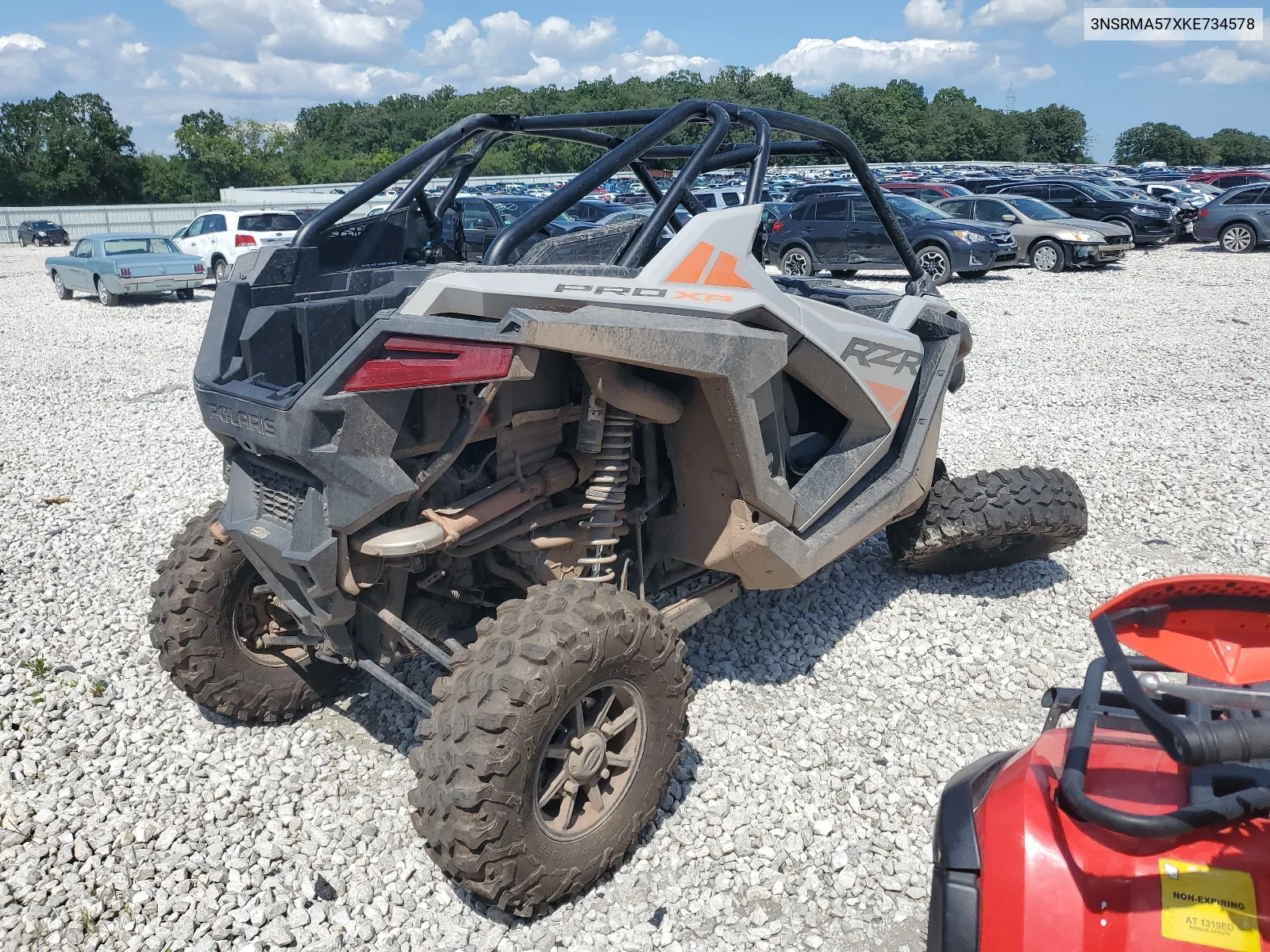 2019 Polaris Ranger 570 VIN: 3NSRMA57XKE734578 Lot: 63635974