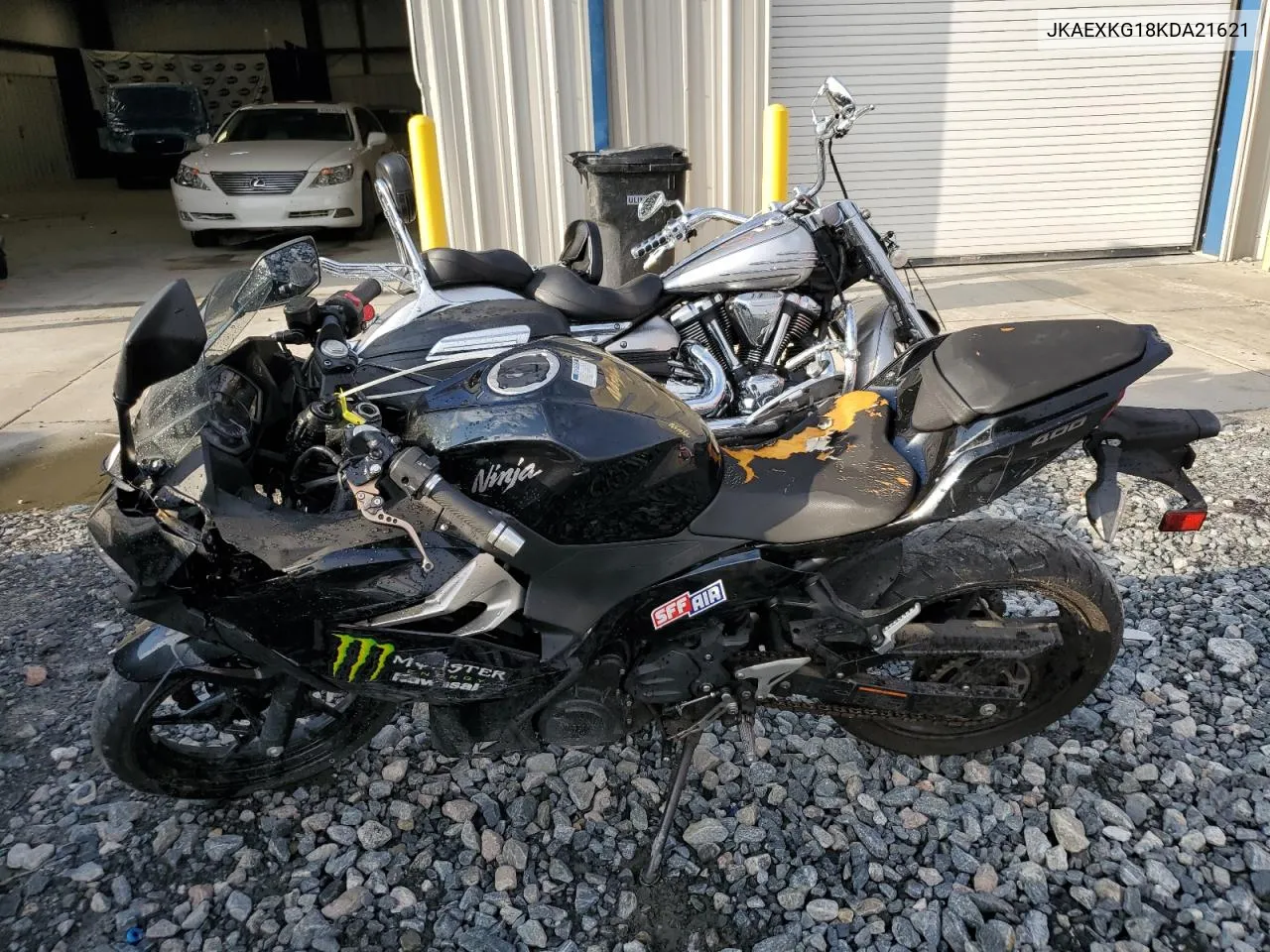 2019 Kawasaki Ex400 VIN: JKAEXKG18KDA21621 Lot: 63816744