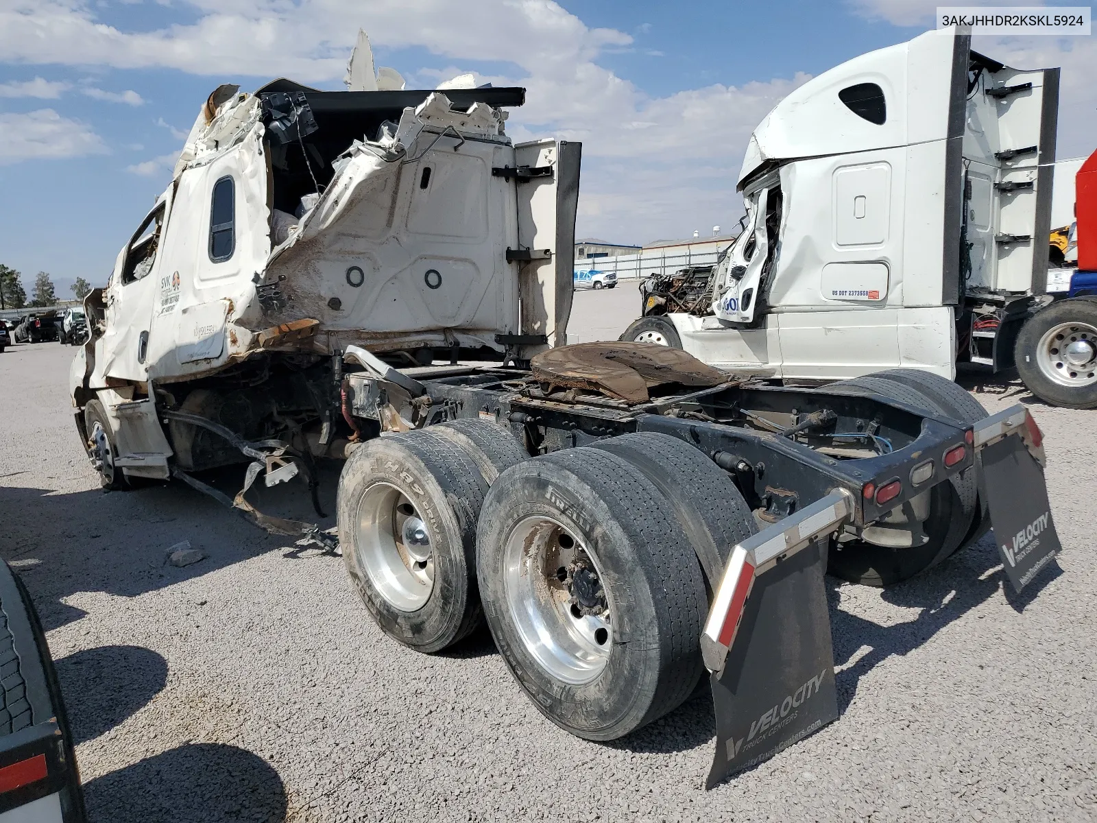 2019 Freightliner Cascadia 126 VIN: 3AKJHHDR2KSKL5924 Lot: 77692324