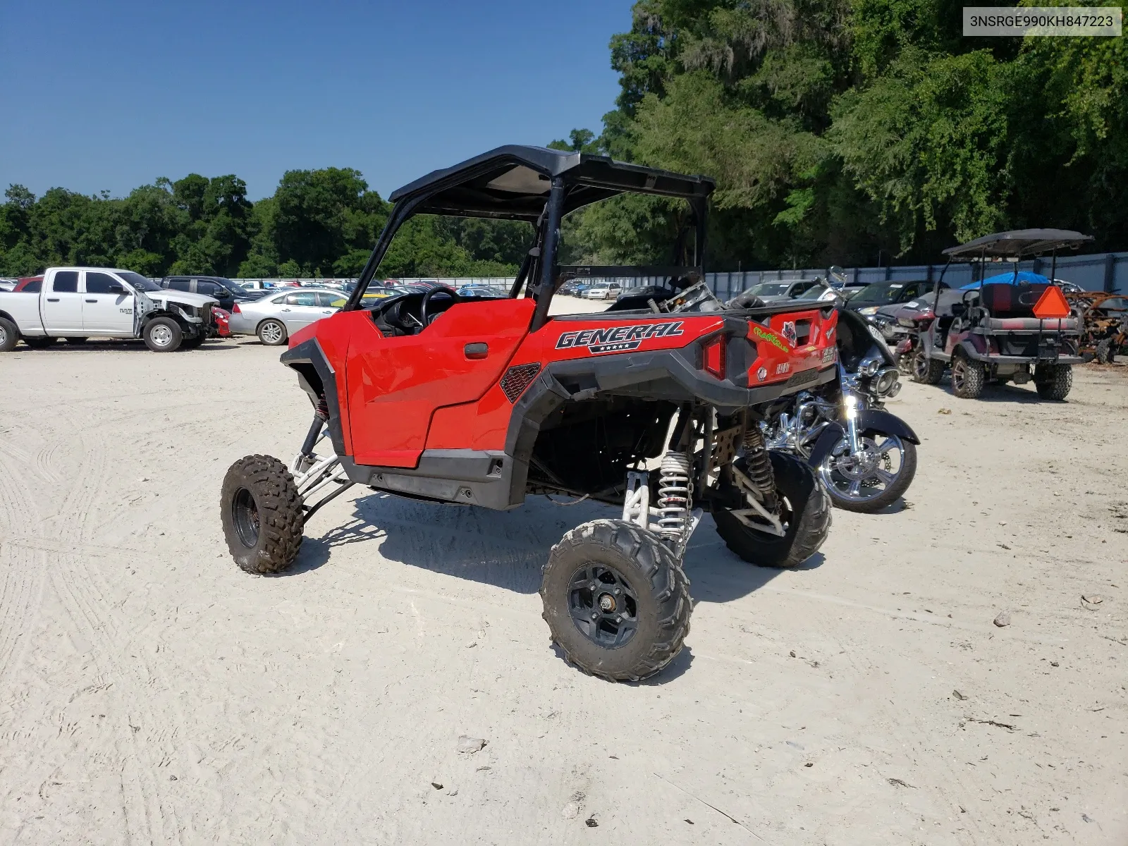 2019 Polaris General 1000 Eps VIN: 3NSRGE990KH847223 Lot: 65318154