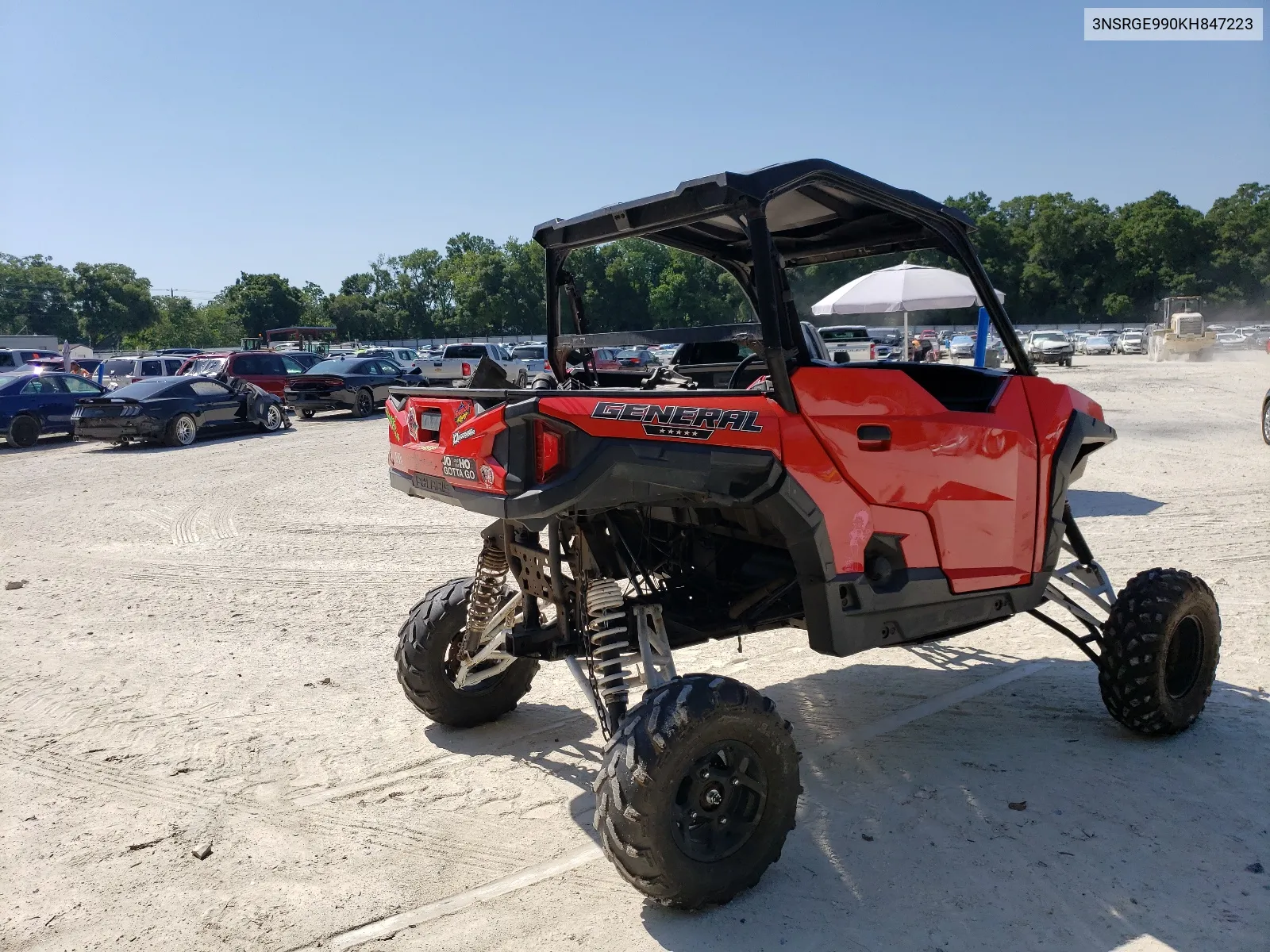 2019 Polaris General 1000 Eps VIN: 3NSRGE990KH847223 Lot: 65318154