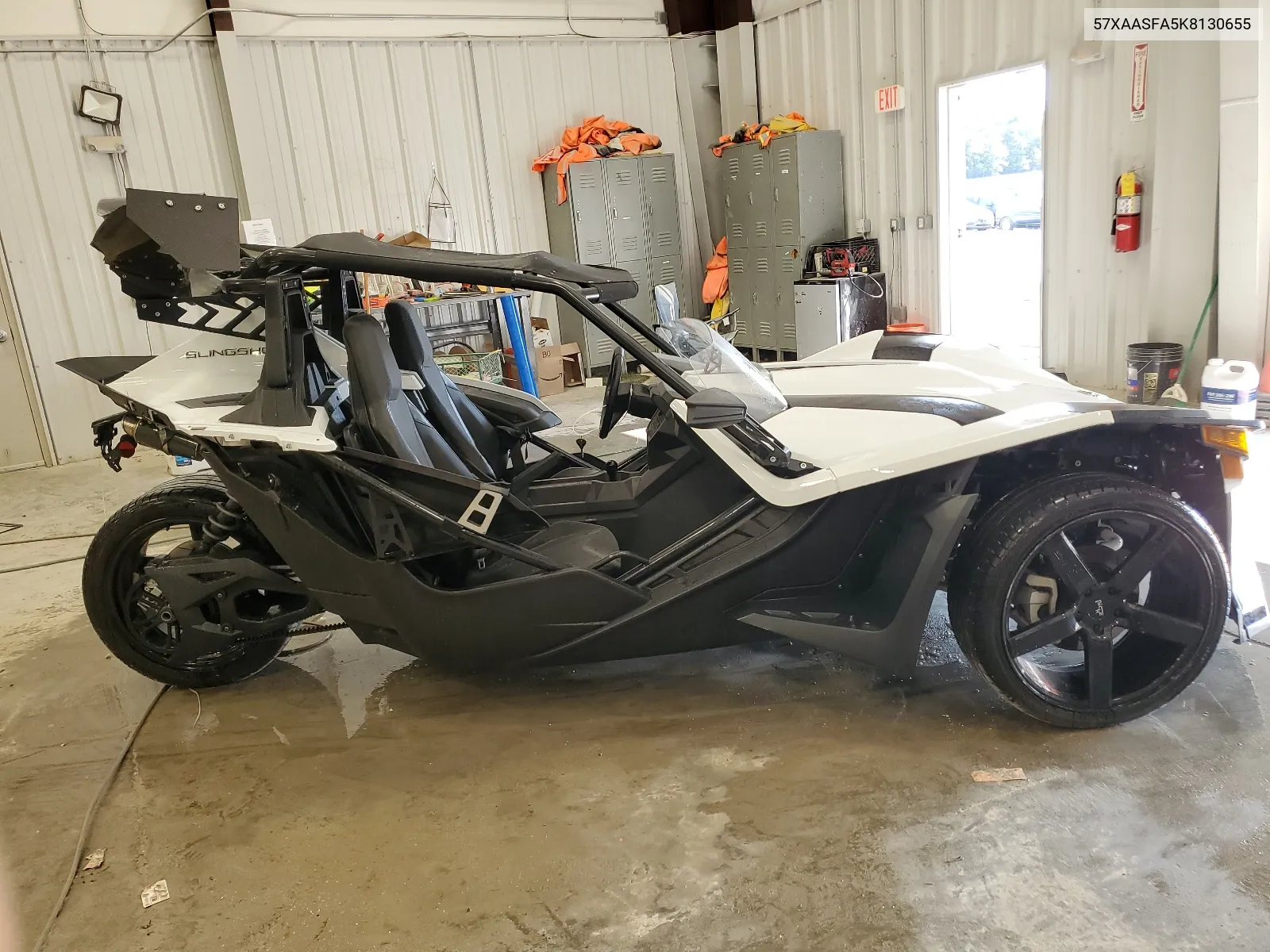 2019 Polaris Slingshot VIN: 57XAASFA5K8130655 Lot: 66860544