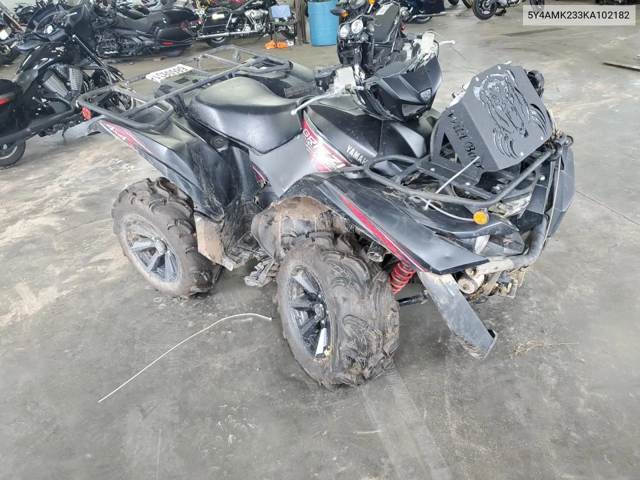 2019 Yamaha Yfm700 G VIN: 5Y4AMK233KA102182 Lot: 68608314