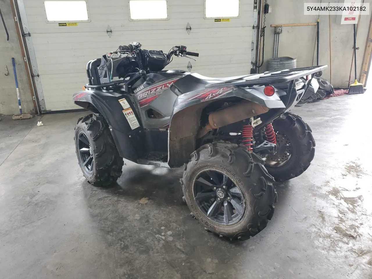 2019 Yamaha Yfm700 G VIN: 5Y4AMK233KA102182 Lot: 68608314