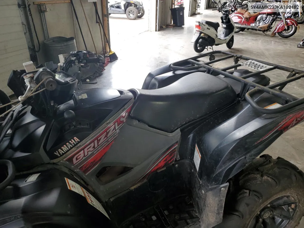 2019 Yamaha Yfm700 G VIN: 5Y4AMK233KA102182 Lot: 68608314