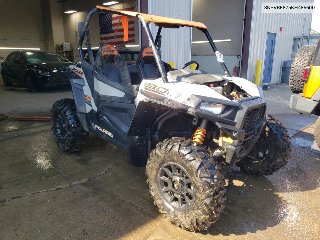 2019 Polaris Rzr S 900 Eps VIN: 3NSVBE875KH485600 Lot: 68670074