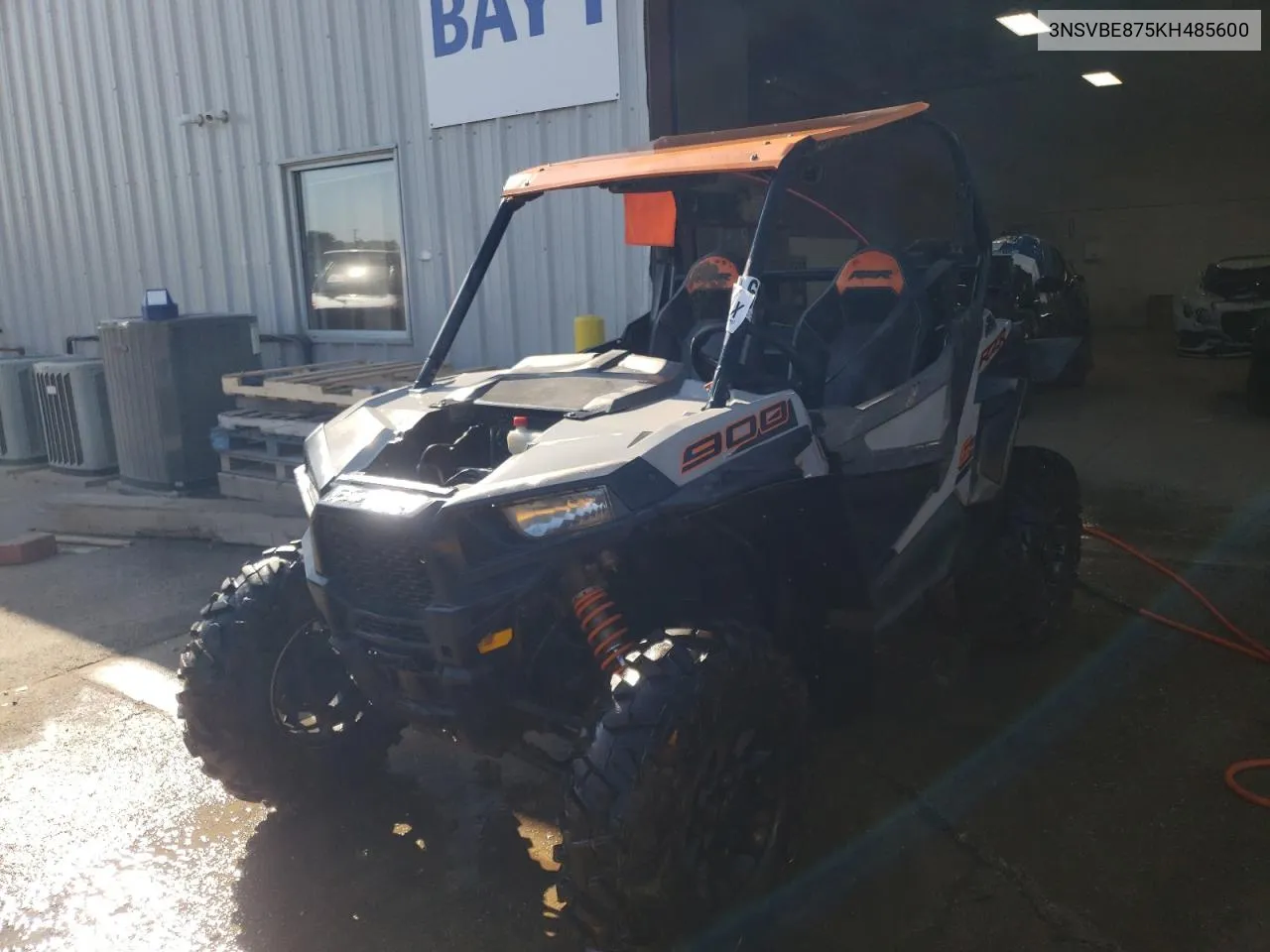 2019 Polaris Rzr S 900 Eps VIN: 3NSVBE875KH485600 Lot: 68670074