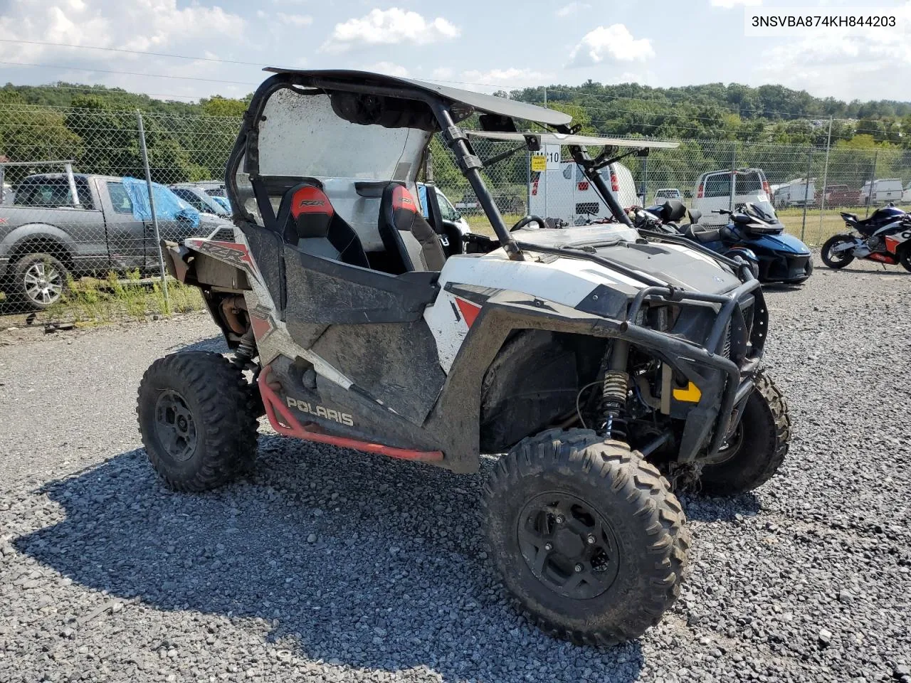 2019 Polaris Rzr S 900 VIN: 3NSVBA874KH844203 Lot: 68709144