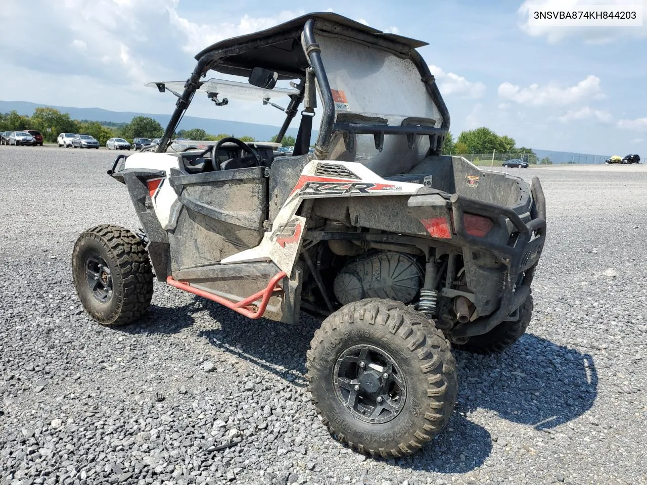 2019 Polaris Rzr S 900 VIN: 3NSVBA874KH844203 Lot: 68709144