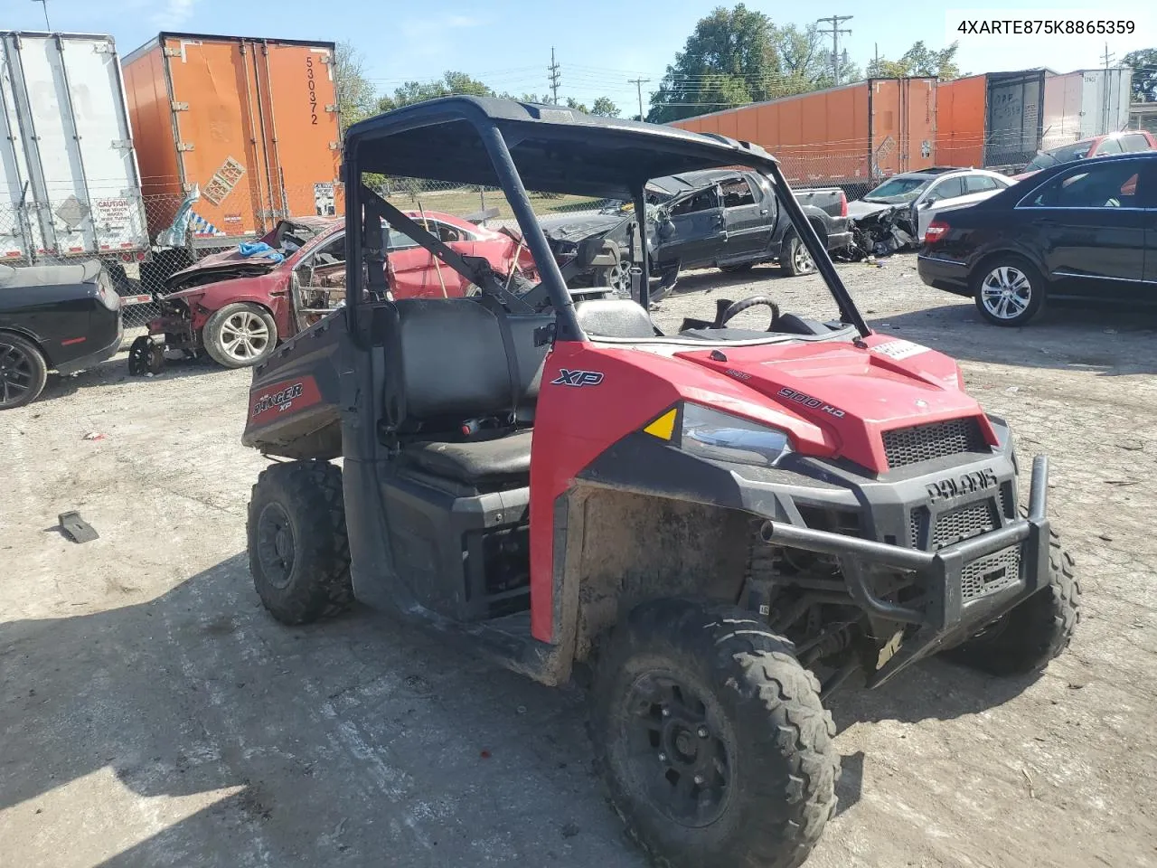 2019 Polaris Ranger Xp 900 Eps VIN: 4XARTE875K8865359 Lot: 69630374