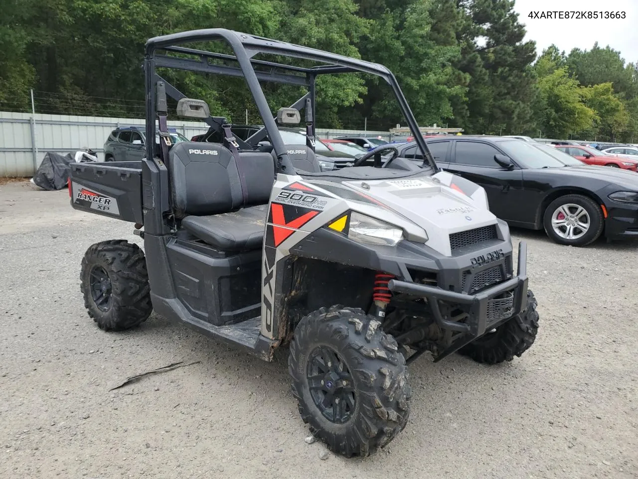 2019 Polaris Ranger Xp 900 Eps VIN: 4XARTE872K8513663 Lot: 70250534