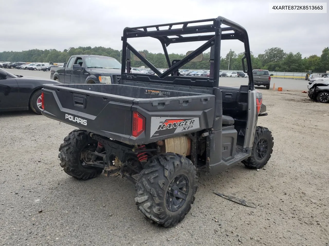 2019 Polaris Ranger Xp 900 Eps VIN: 4XARTE872K8513663 Lot: 70250534