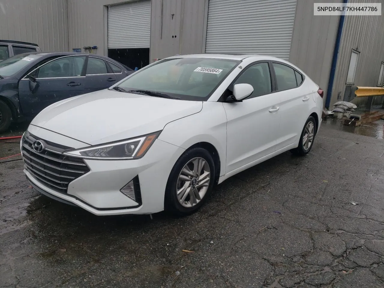 5NPD84LF7KH447786 2019 Hyundai Elantra Sel