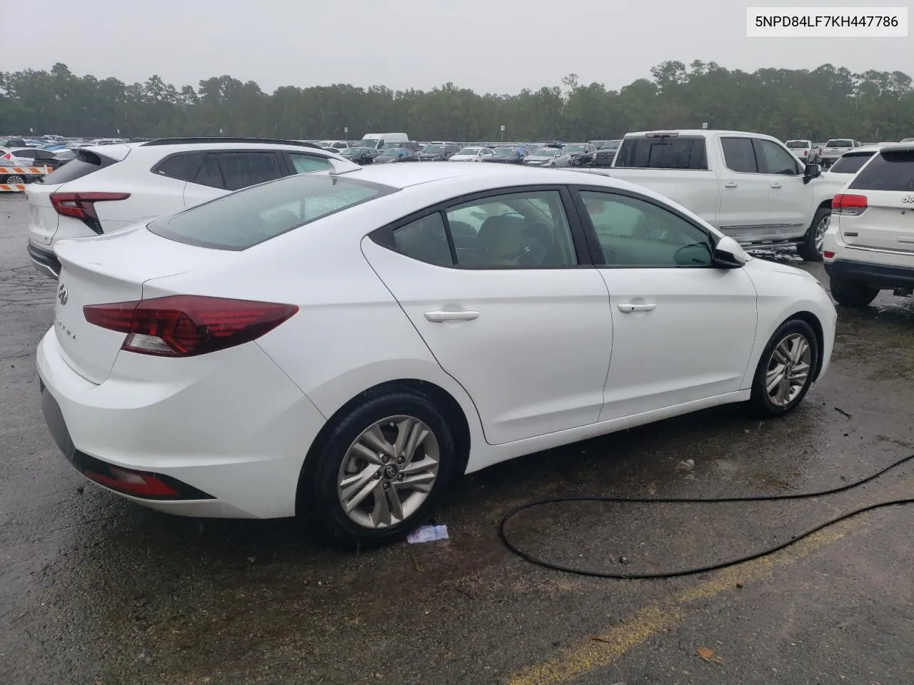 2019 Hyundai Elantra Sel VIN: 5NPD84LF7KH447786 Lot: 70595864