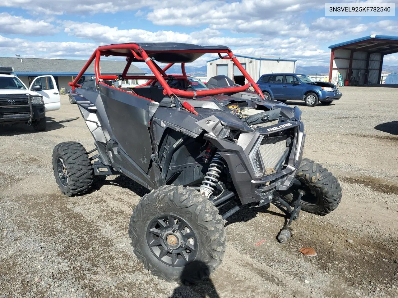 2019 Polaris Rzr Xp Turbo S VIN: 3NSVEL925KF782540 Lot: 71554444