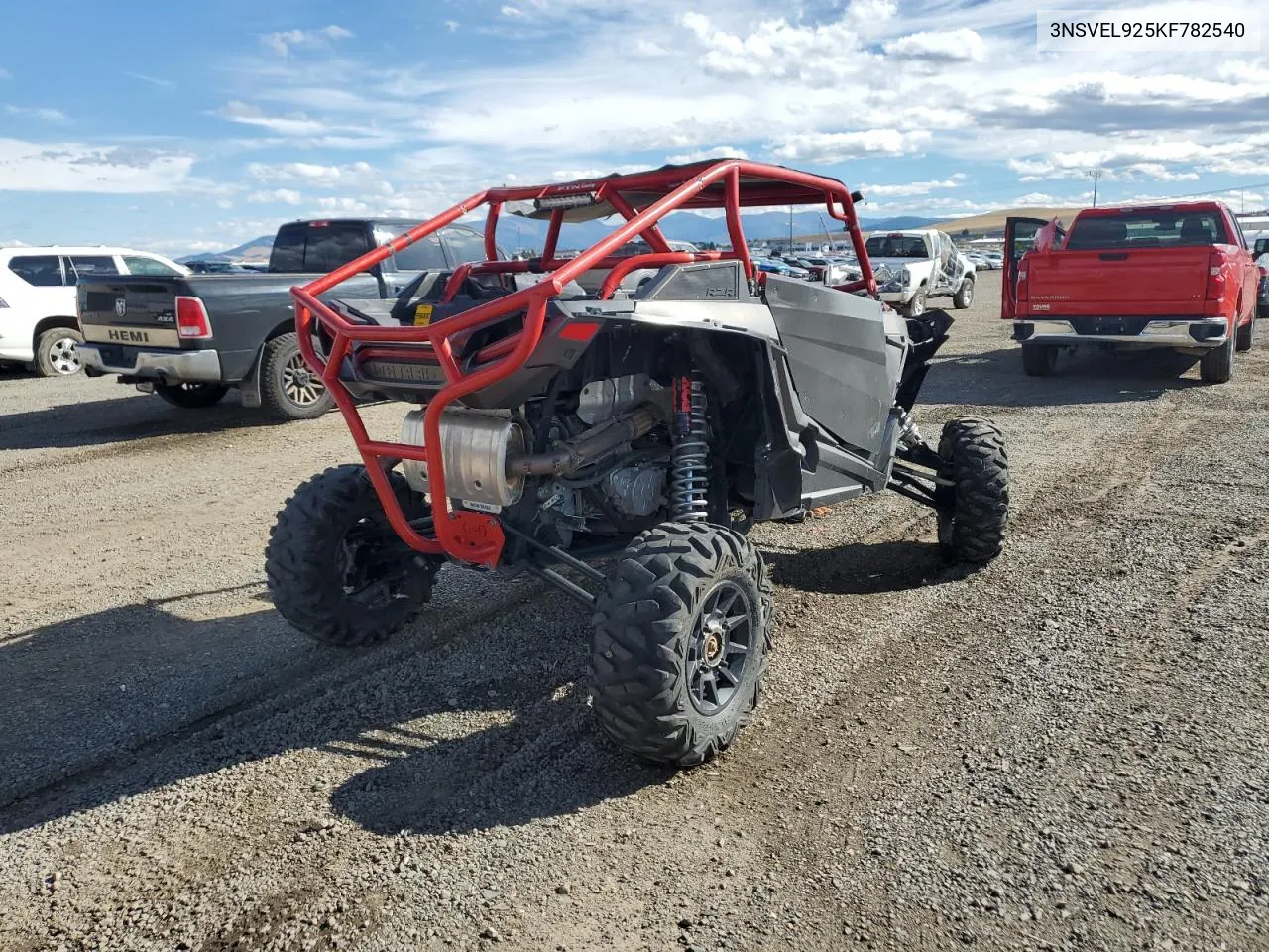 2019 Polaris Rzr Xp Turbo S VIN: 3NSVEL925KF782540 Lot: 71554444