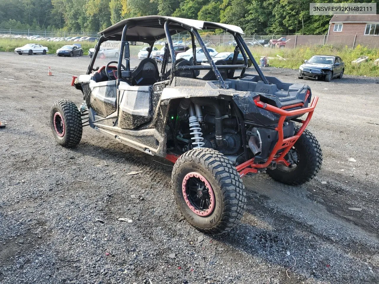 2019 Polaris Rzr Xp 4 1000 Eps VIN: 3NSVFE992KH482111 Lot: 72241474