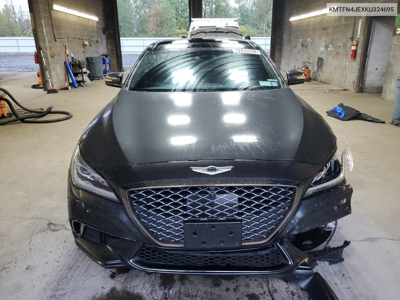 2019 Genesis G80 Base VIN: KMTFN4JEXKU324695 Lot: 72415734